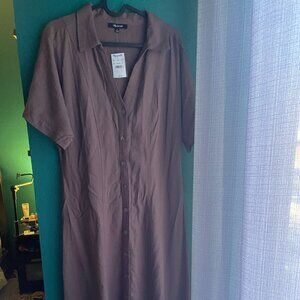 Midi Shirt Dress